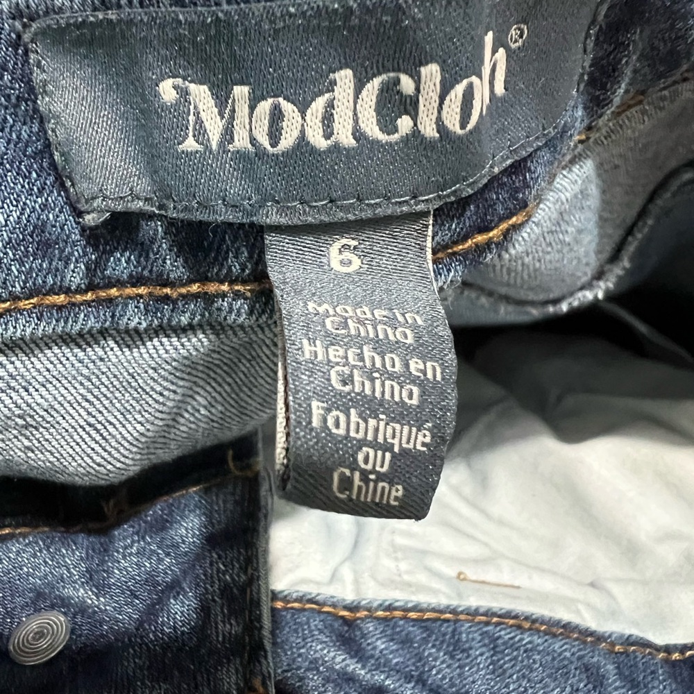 Modcloth Classic Wide-Leg Jeans in Blue Denim - Picture 8 of 8